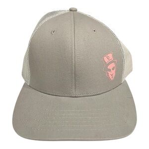 Voodoo Doughnut "Grey Baron Cap" mesh-back trucker hat